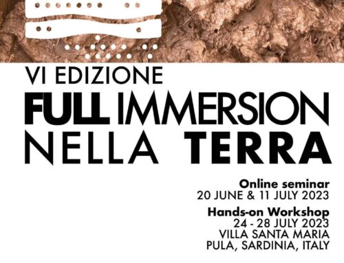 VI EDITION of the FULL IMMERSION NELLA TERRA hands-on workshop. 24 – 28 July 2023 Pula, Sardinia (Italy)