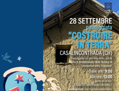 28 settembre: passeggiata costruire in terra