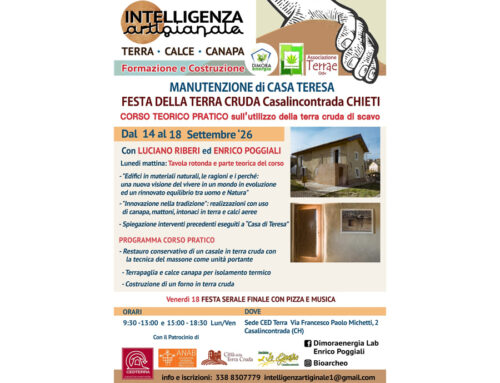 Manutenzione di Casa Teresa a Casalincontrada in occasione della Festa dell Terra